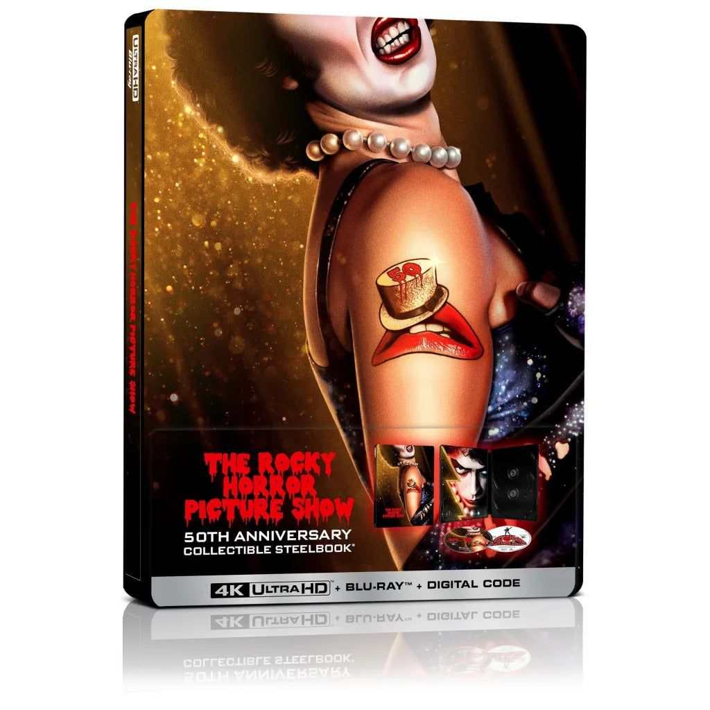 The Rocky Horror Picture Show (50th Anniversary Edition) Steelbook 4K UHD + Blu-Ray (USA)