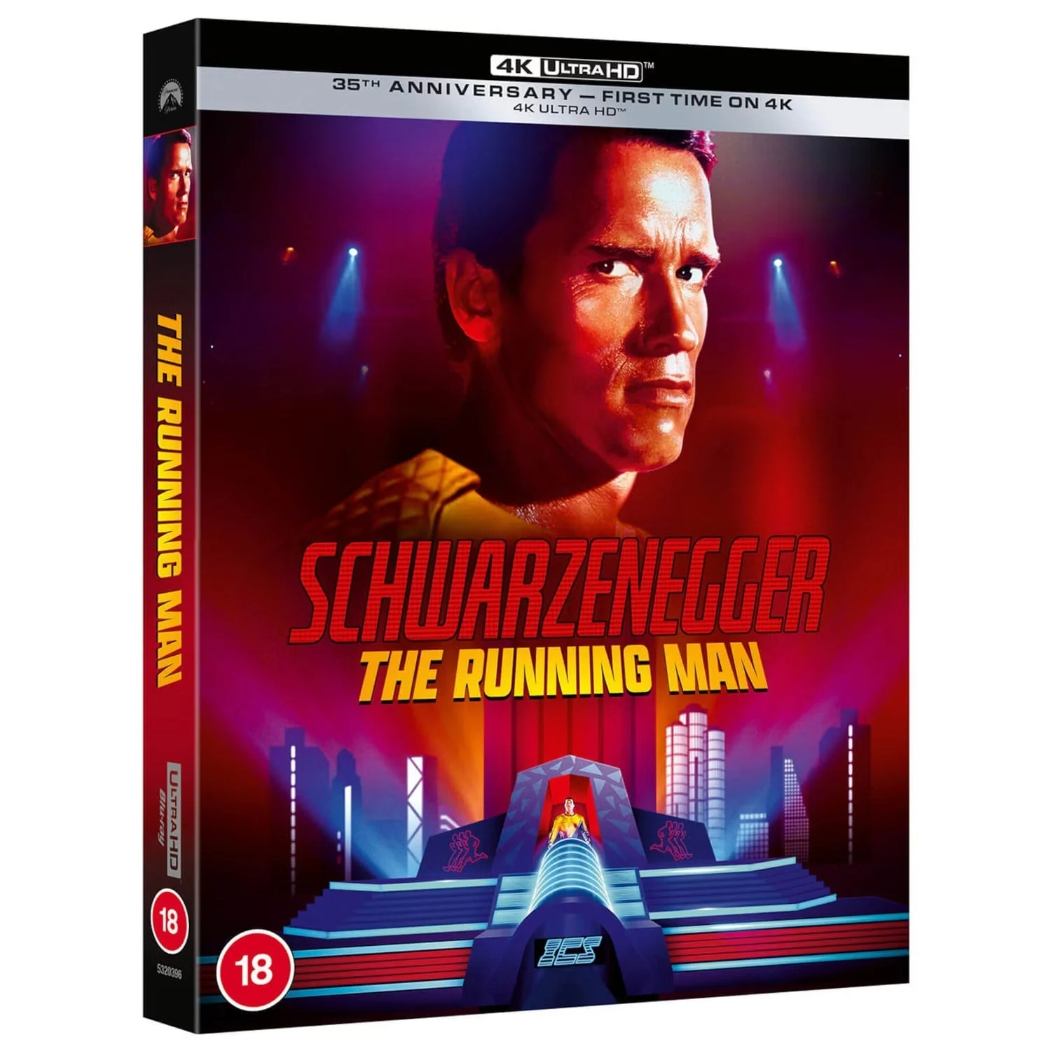 The Running Man Limited Edition (UK) Steelbook 4K Ultra HD