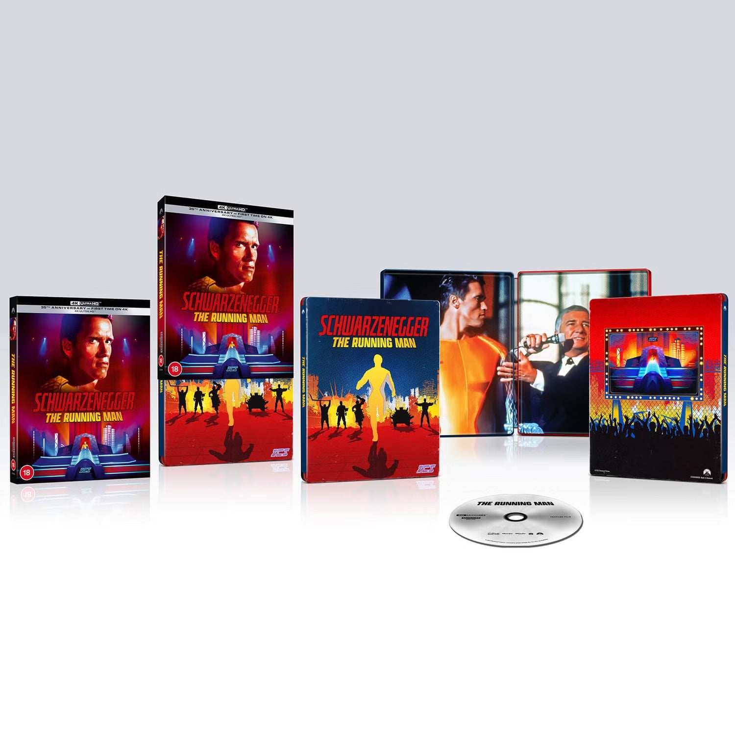 The Running Man Limited Edition (UK) Steelbook 4K Ultra HD - Image 2