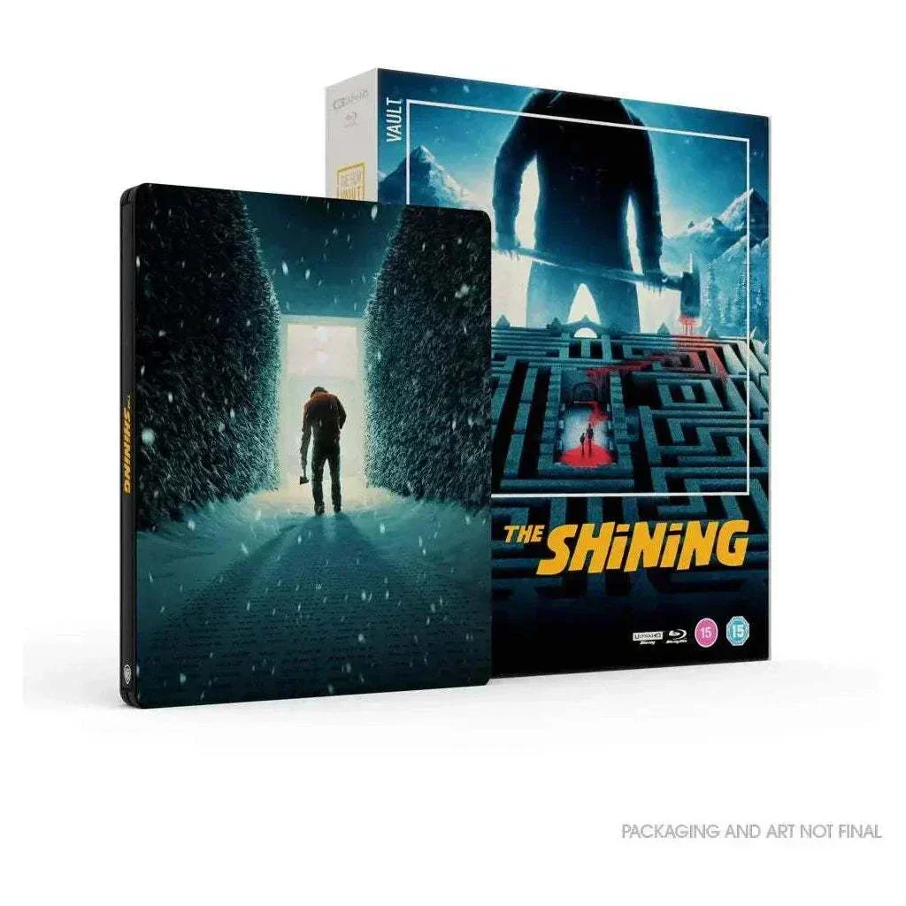 The Shining - The Film Vault Special Edition 4K UHD + Blu-Ray Steelbook w/ Slipbox (REGION FREE)