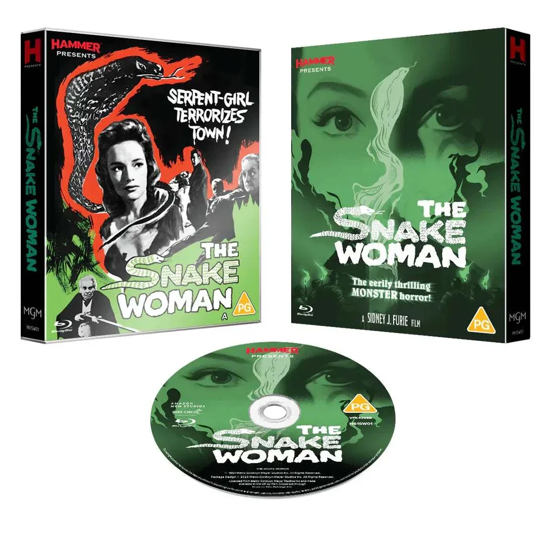 The Snake Woman Blu-Ray Limited Collector's Edition Blu-Ray w/ Slipcover (Hammer Presents) [REGION B]