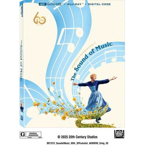 The Sound of Music 60th Anniversary Edition 4K UHD + Blu-ray w/ Slipcover + Cards - Image 2