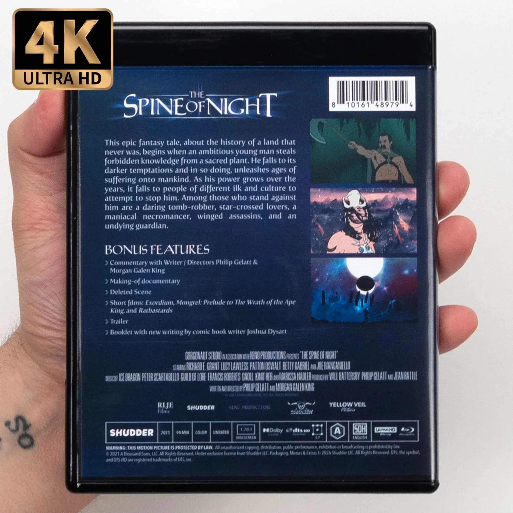 The Spine of Night 4K UHD + Blu-Ray w/ Limited Edition Slipcover (Shudder) - Image 6