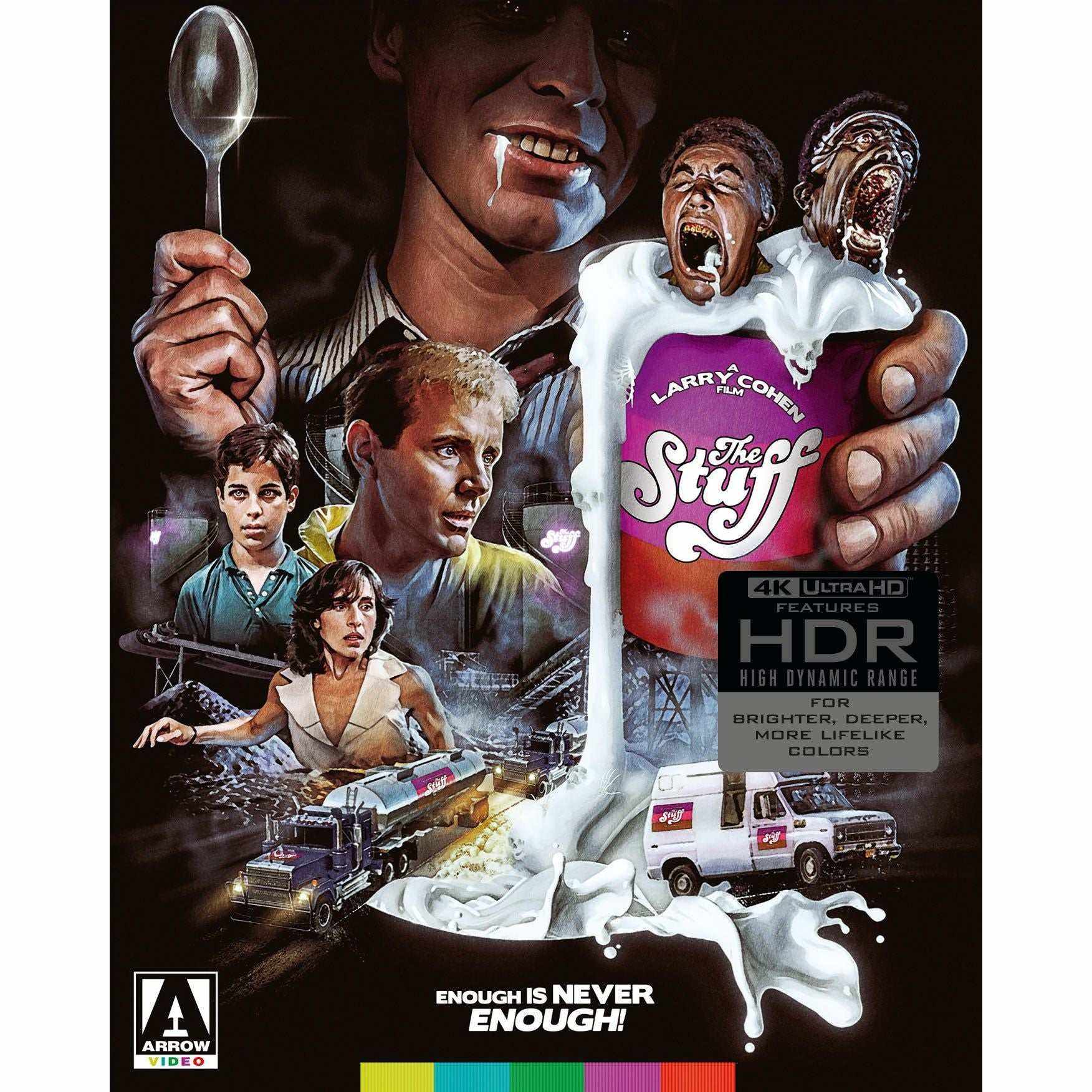 The Stuff Limited Edition 4K UHD + Blu-Ray w/ Slipcover + Booklet