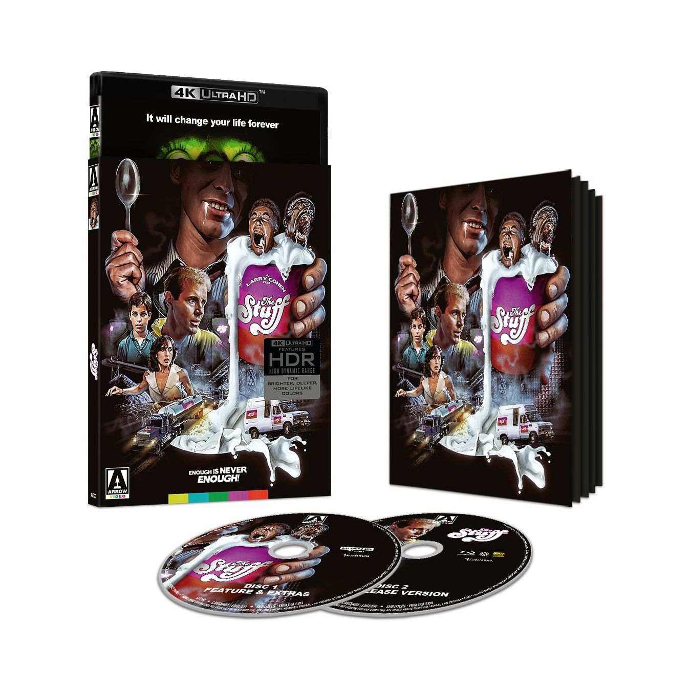 The Stuff Limited Edition 4K UHD + Blu-Ray w/ Slipcover + Booklet - Image 2