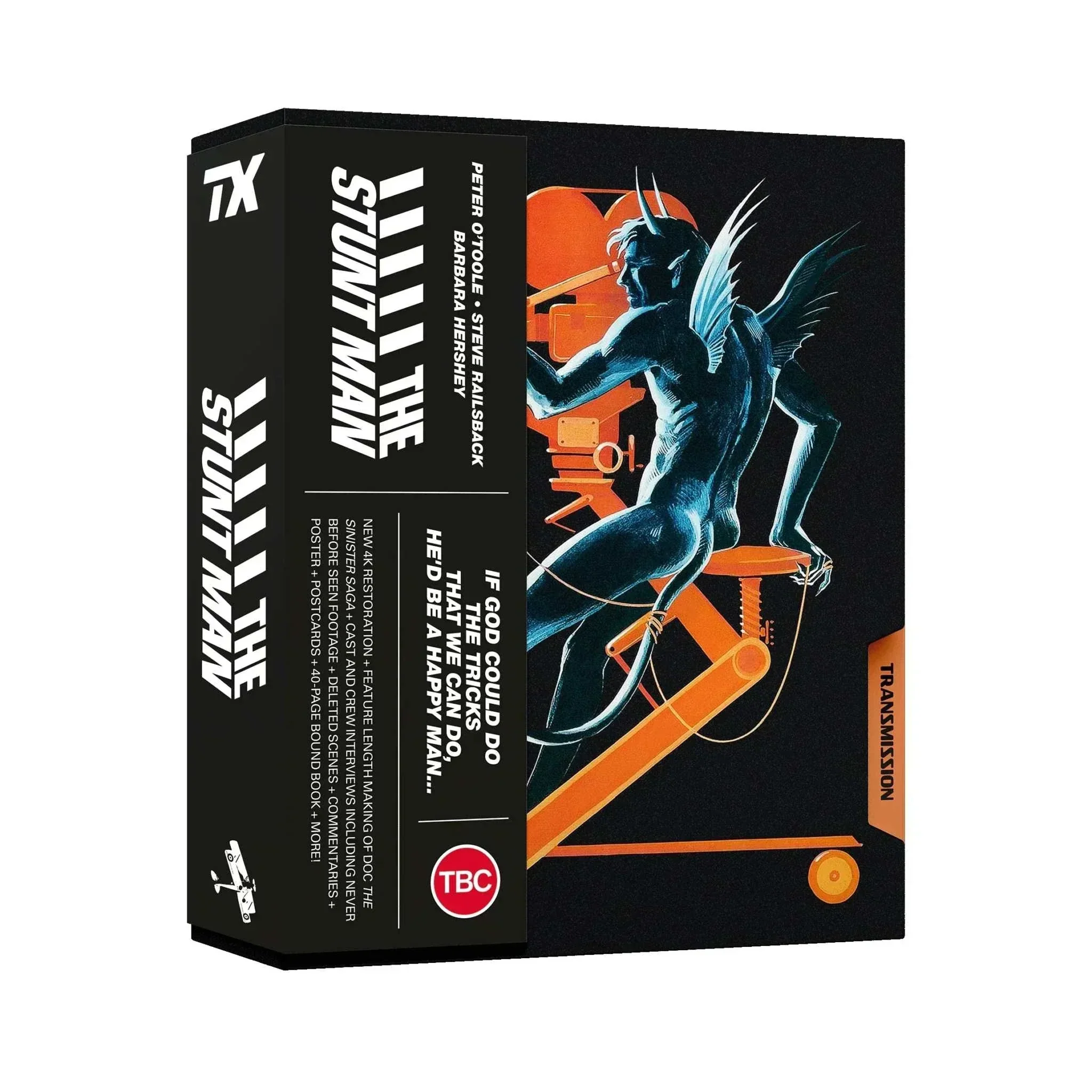 The Stunt Man Limited Edition 4K Ultra HD + Blu-Ray w/ Rigid Box + Extras (Transmission/Radiance Films) [REGION FREE/REGION B] - Image 2