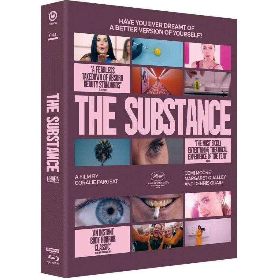 The Substance Steelbook Fullslip A1 Limited Edition 2-disc: 4K UHD + Blu-Ray (The On Series No.44 - Type A1)