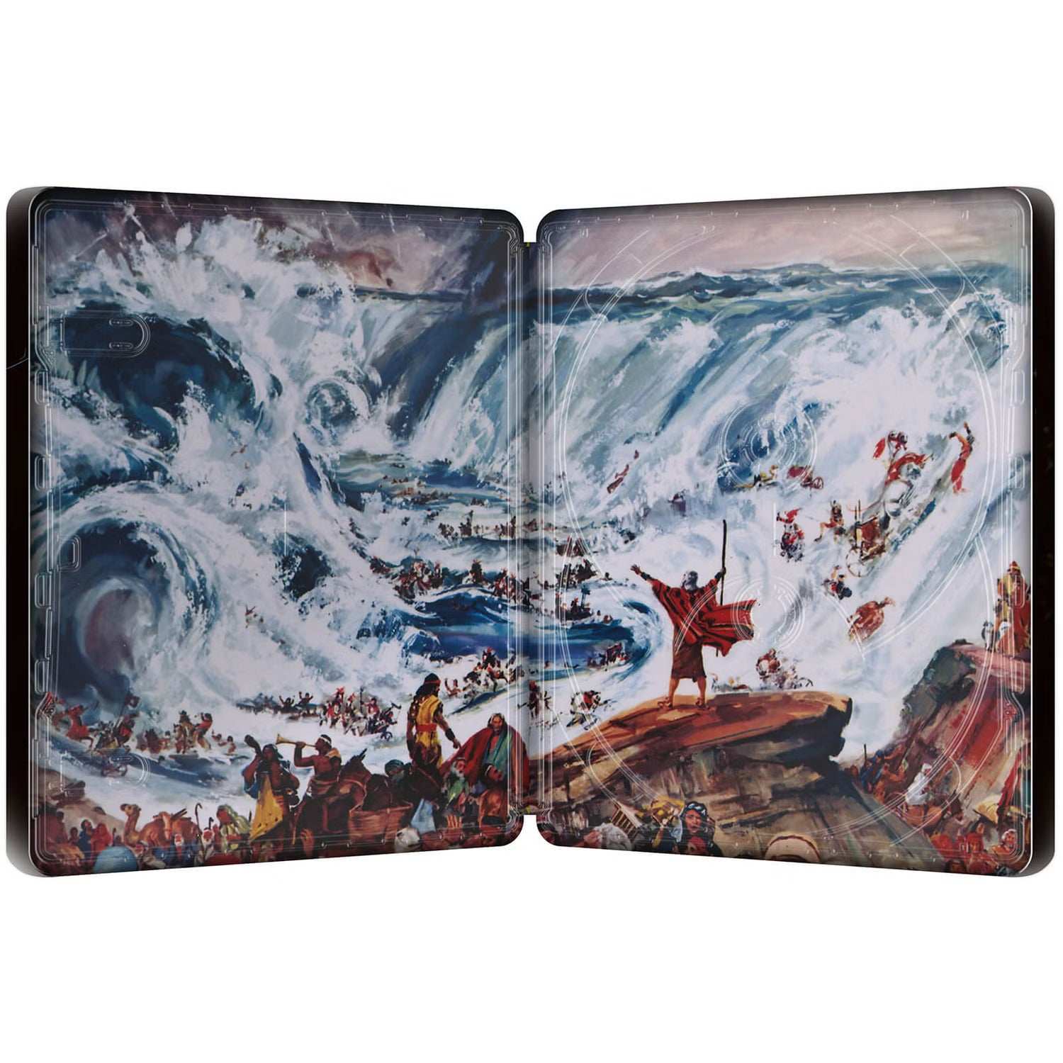 The Ten Commandments (Both 1923 + 1956 Versions) Limited Edition (UK) Steelbook 4K Ultra HD + Blu-Ray (REGION FREE) - Image 4