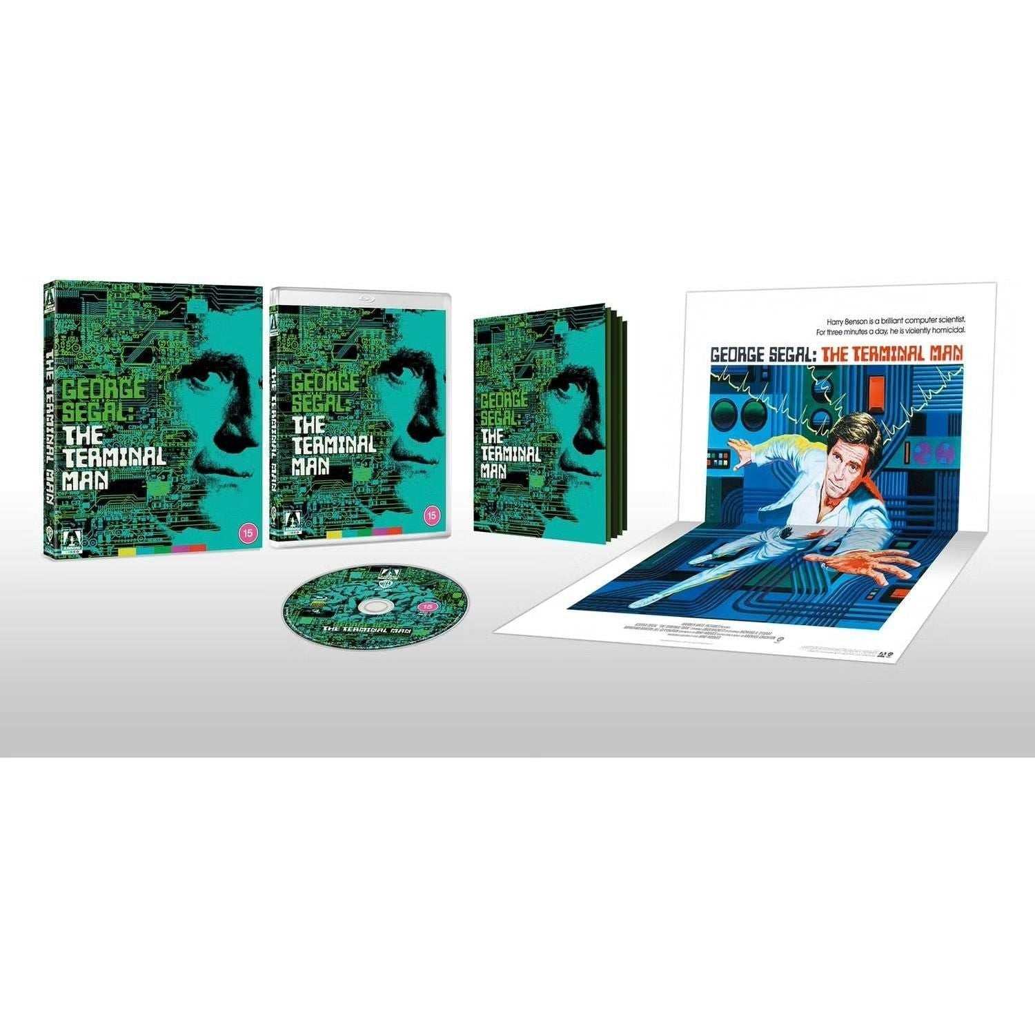 The Terminal Man Limited Edition Blu-ray w/ Slipcover + Extras (REGION B) - Image 2