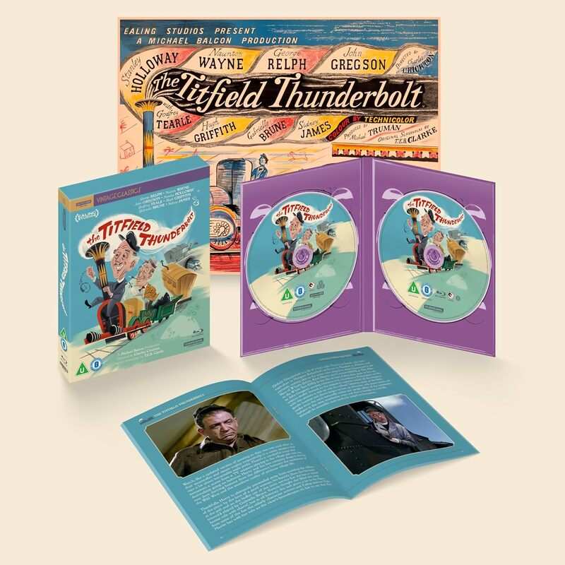 The Titfield Thunderbolt Limited Collectors Edition 4K UHD + Blu-Ray (Studio Canal UK) [REGION FREE/REGION B]