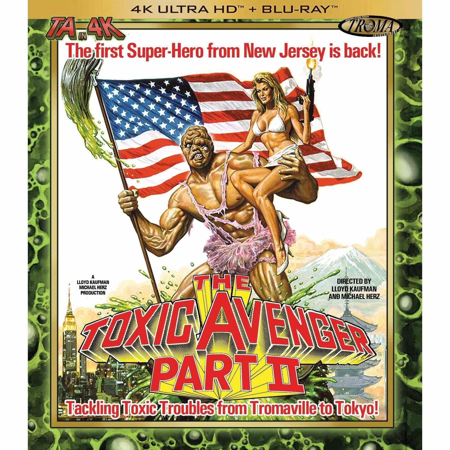 The Toxic Avenger Part II [4K Ultra HD + Special Edition Blu-ray] (Troma Films)