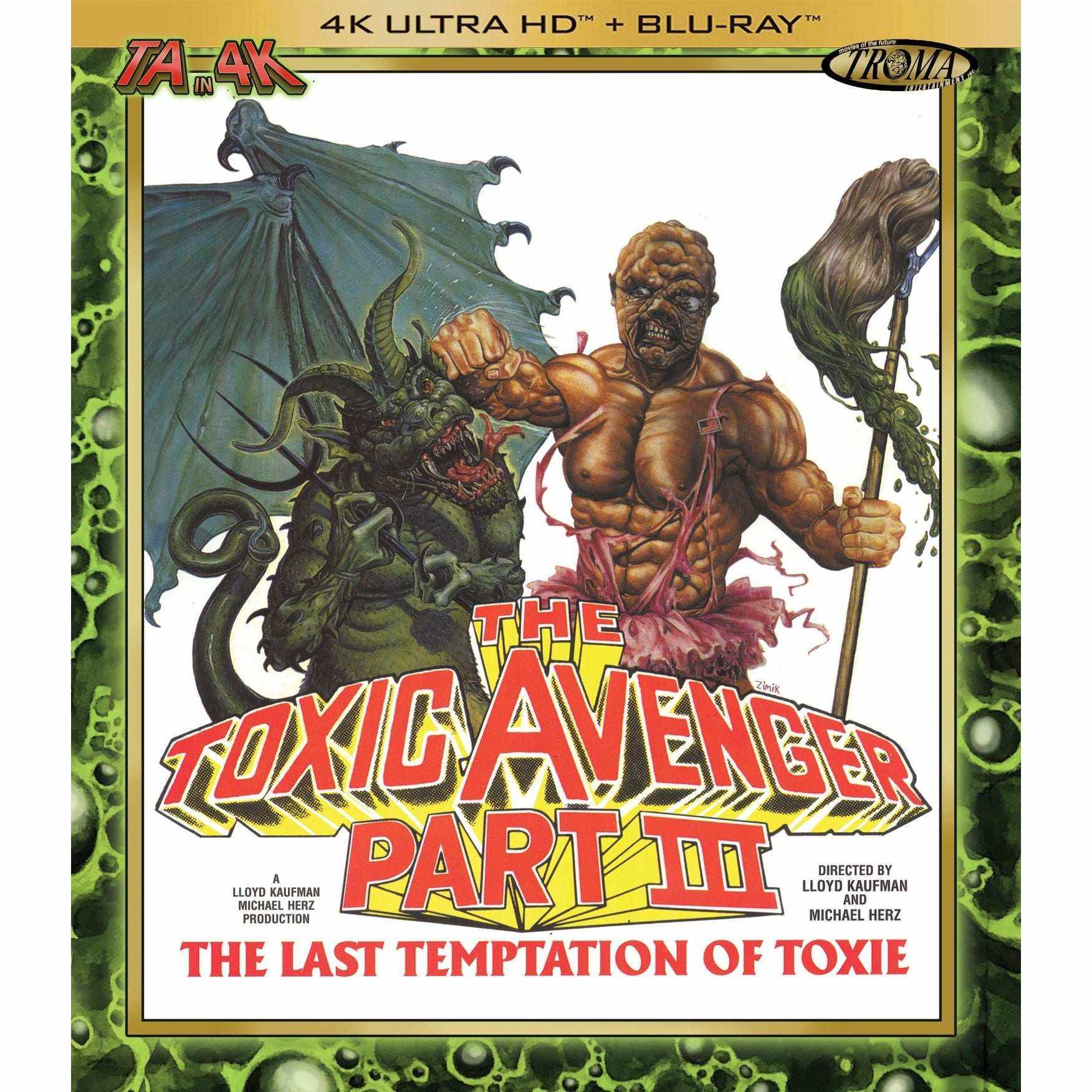 The Toxic Avenger Part III: The Last Temptation of Toxie [4K Ultra HD + Special Edition Blu-ray] (Troma Films)