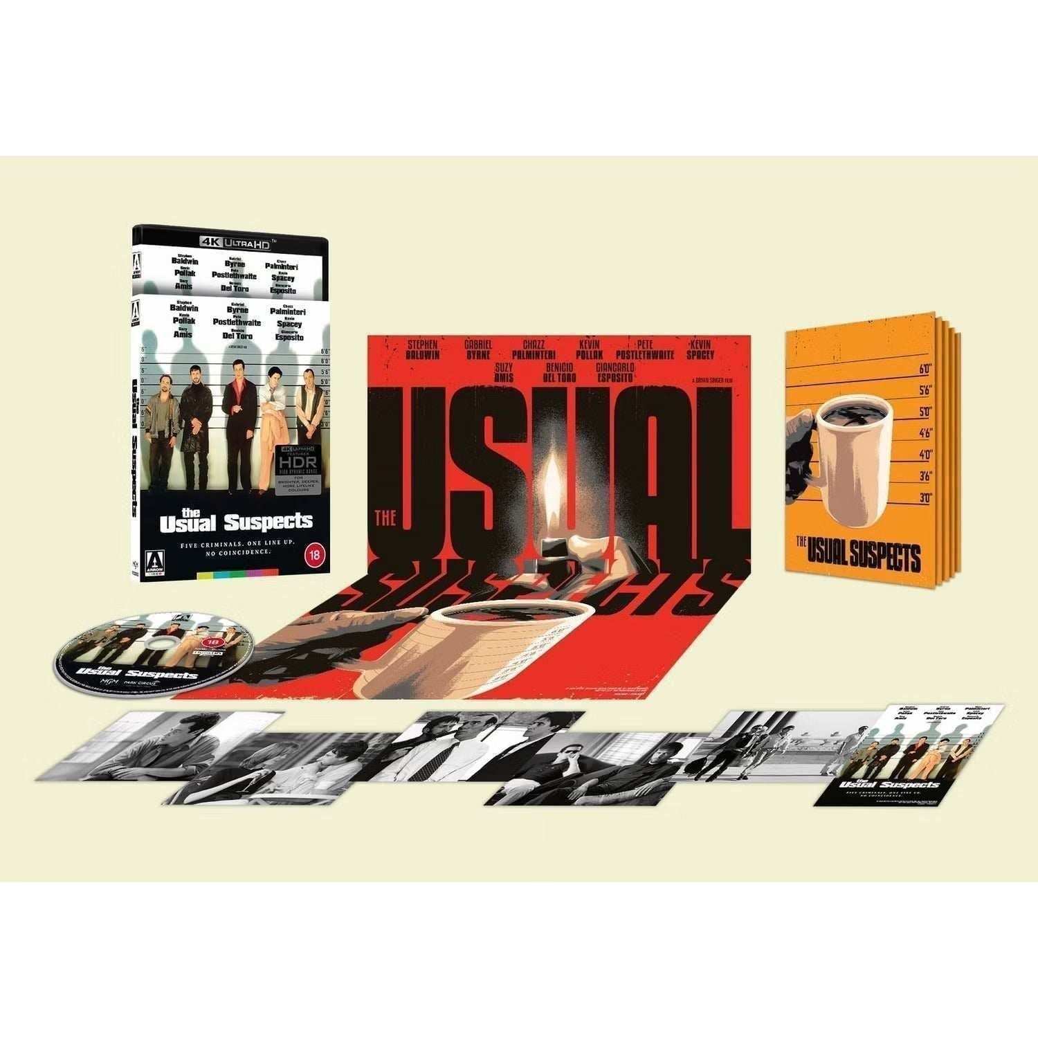The Usual Suspects Limited Edition 4K Ultra HD w/ Slipcover + Extras - Image 2