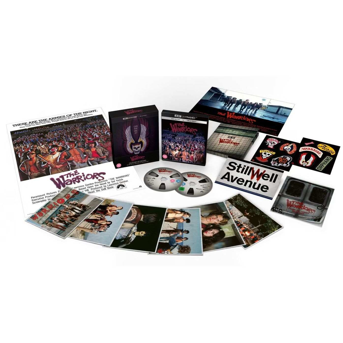 The Warriors (1979) Limited Collectors Edition 4K Ultra HD + Blu-Ray w/ Rigid Slipcase + Extras [REGION FREE]
