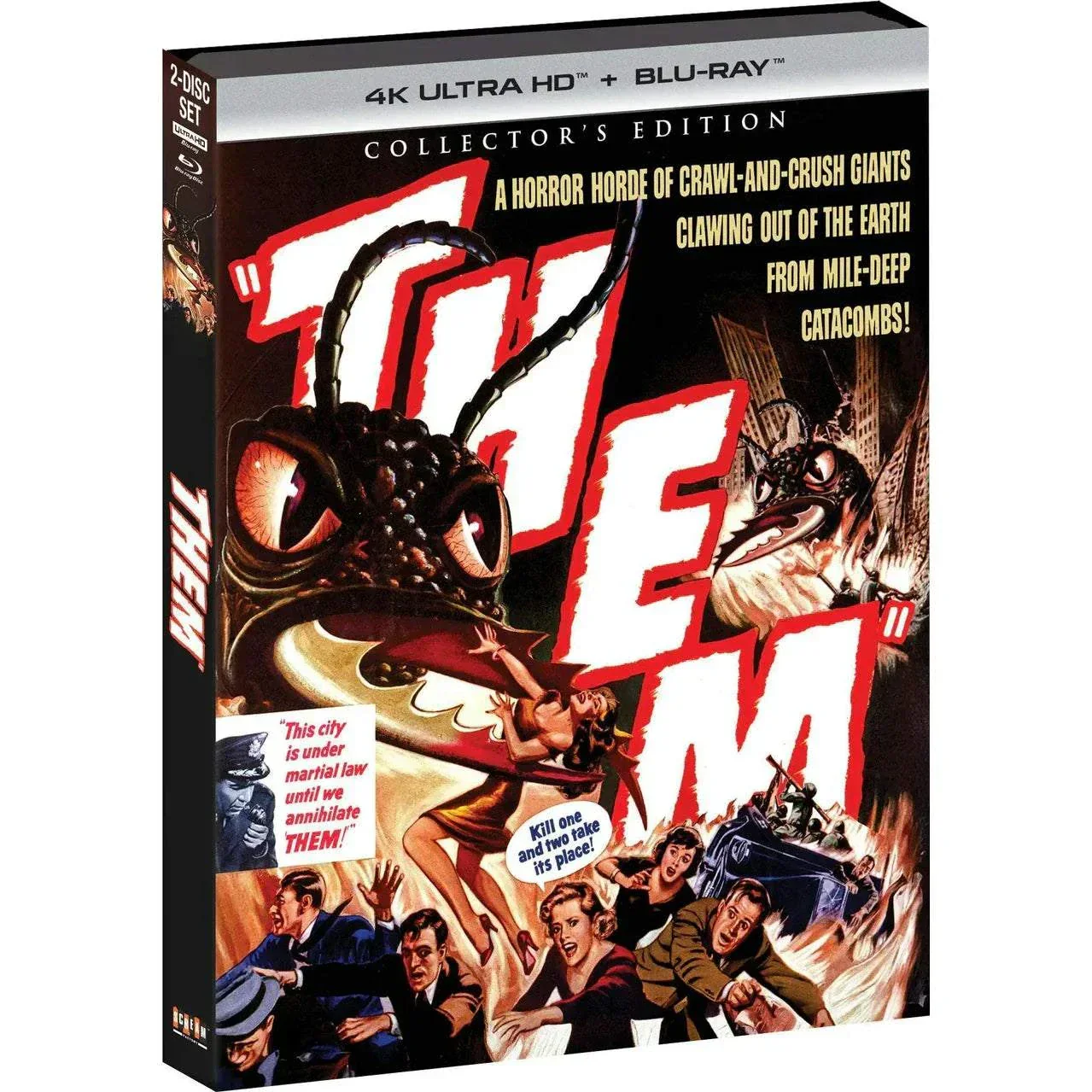 Them! (Collector's Edition) 4K UHD + Blu-Ray w/ Slipcover [Scream Factory]