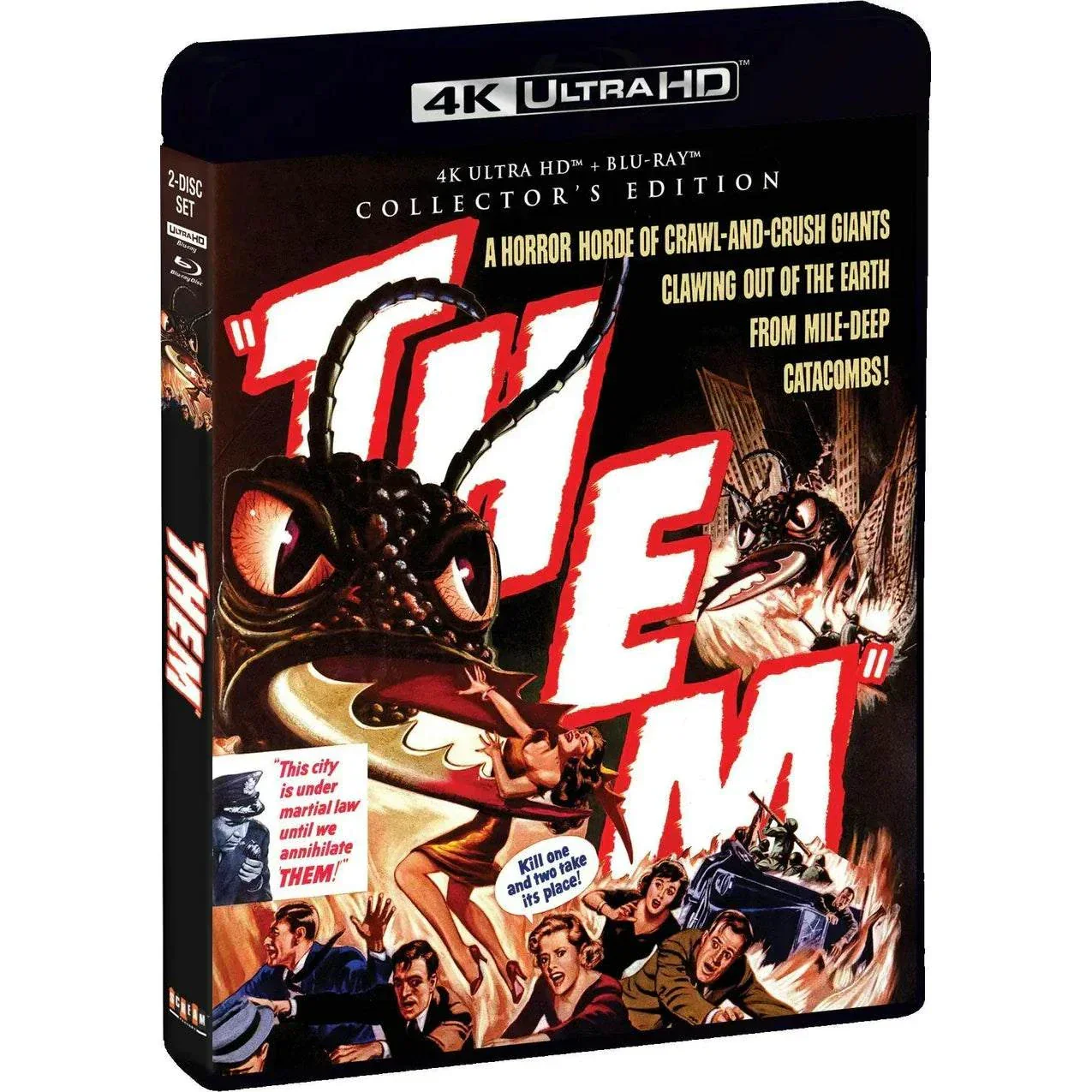 Them! (Collector's Edition) 4K UHD + Blu-Ray w/ Slipcover [Scream Factory] - Image 2