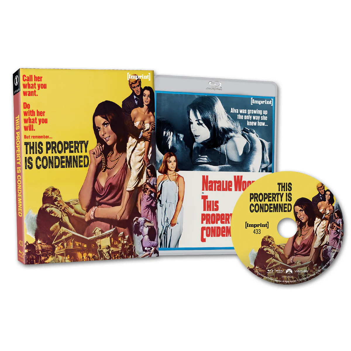 This Property Is Condemned (1966) Blu-ray w/ Limited Edition Slipcover (Imprint Films) (REGION FREE)
