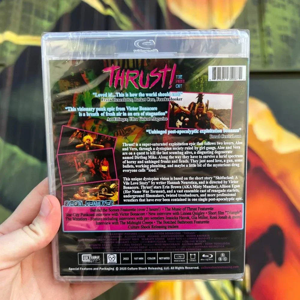 Thrust! (The Punk Cut!) Blu-ray w/ Slipcover (Culture Shock Releasing) - Image 4