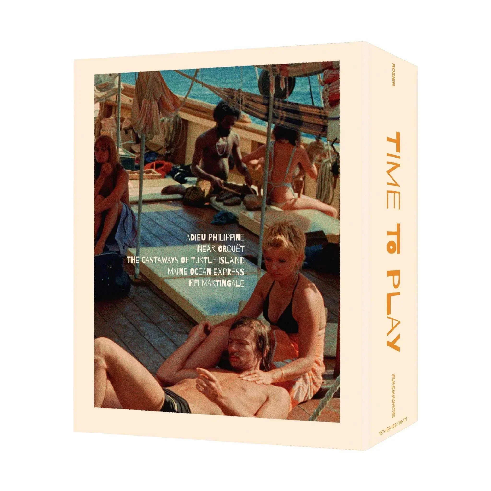 Time to Play: Films by Jacques Rozier Blu-Ray w/ Limited Edition Rigid Box + Book (Radiance Films UK) [REGION B] - Image 3