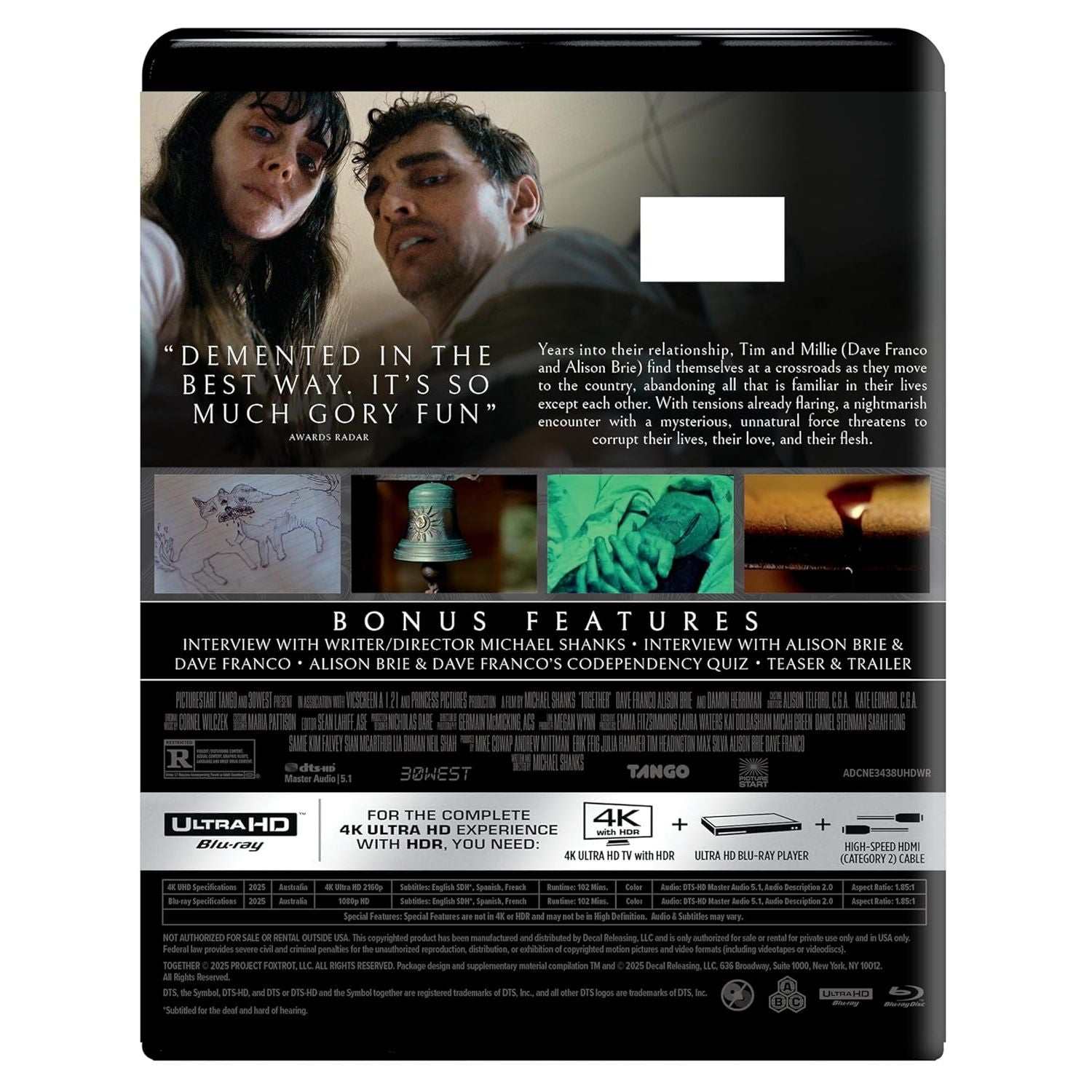 Together 4K UHD + Blu-Ray [with Slipcover] - Image 3