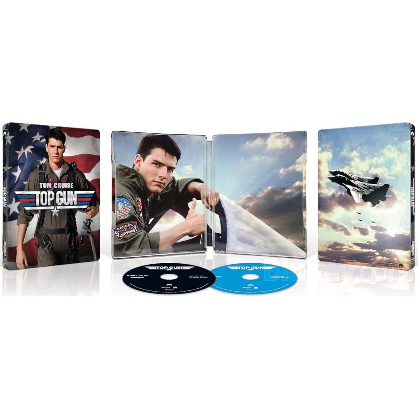 Top Gun [40th Anniversary Limited Edition Steelbook] 4K UHD + Blu-Ray + Digital (Paramount US)