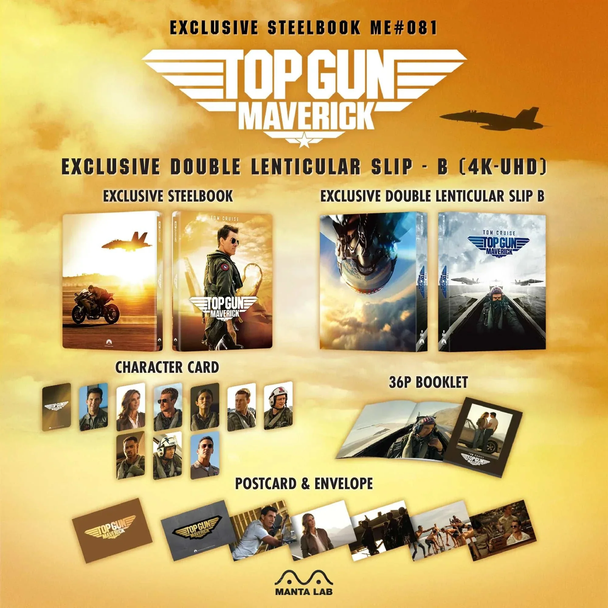 Top Gun: Maverick 4K UHD + Blu-Ray Steelbook - One Click (ME #81) - Image 12