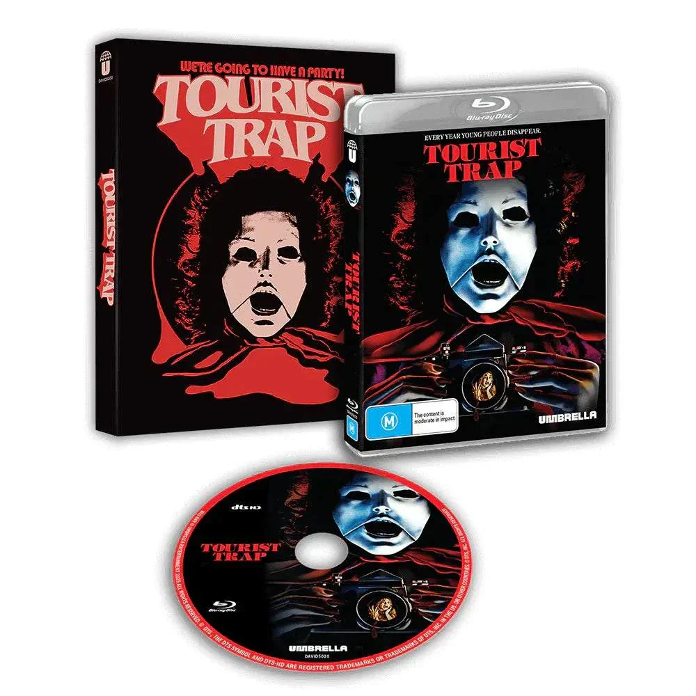 Tourist Trap (1979) Blu-ray w/ Limited Edition Slipcover (Umbrella Entertainment) [REGION FREE]