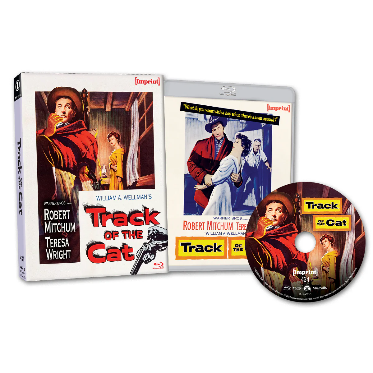 Track Of The Cat (1954) Blu-ray w/ Limited Edition Slipcover (Imprint Films) (REGION FREE)