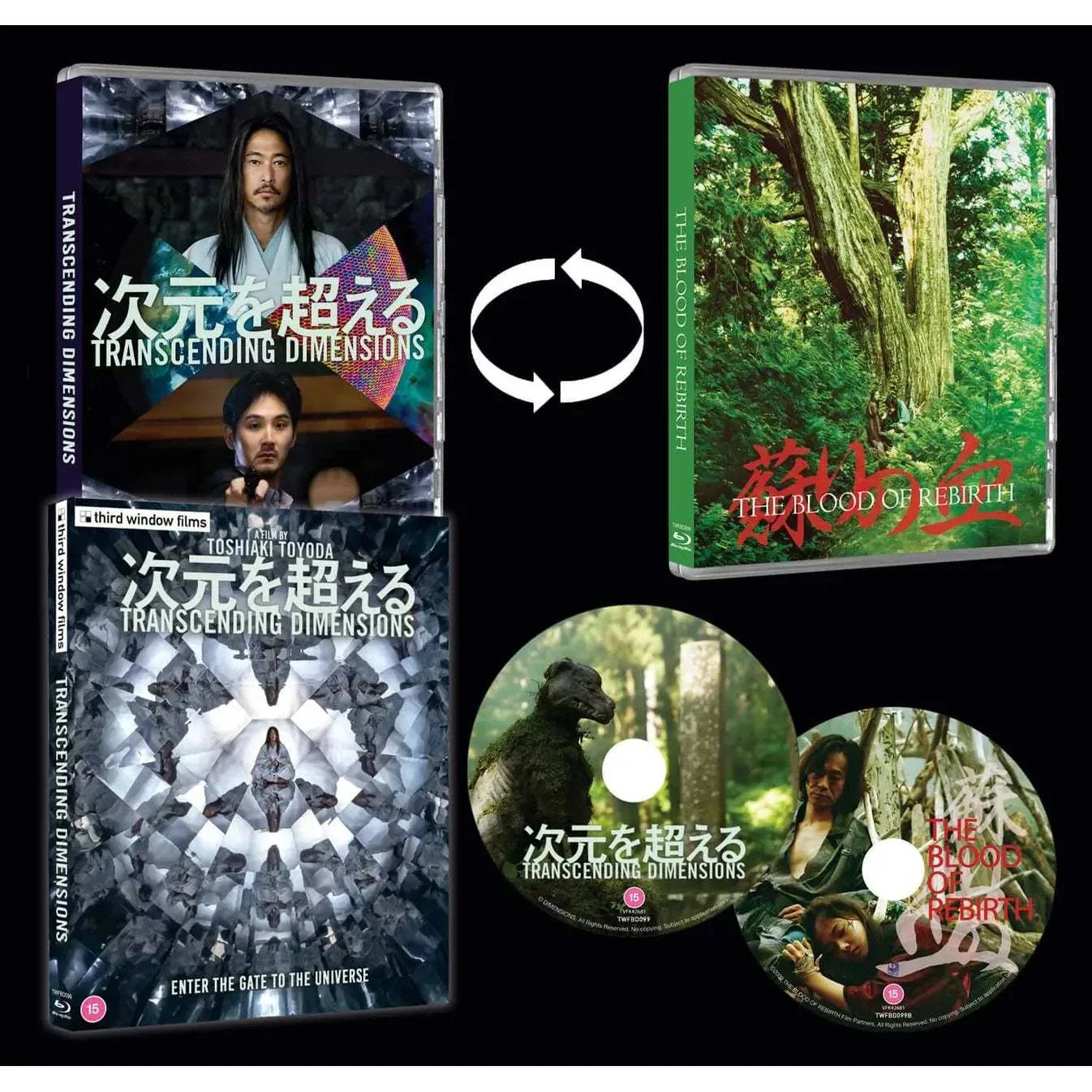 Transcending Dimensions Limited Edition Blu-Ray w/ Slipcover (Third Window Films) [REGION FREE] - Image 2