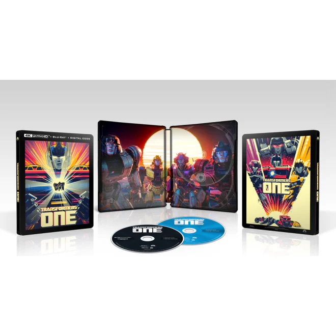 Transformers One 4K + Blu-Ray + Digital Limited Edition Steelbook - Image 3
