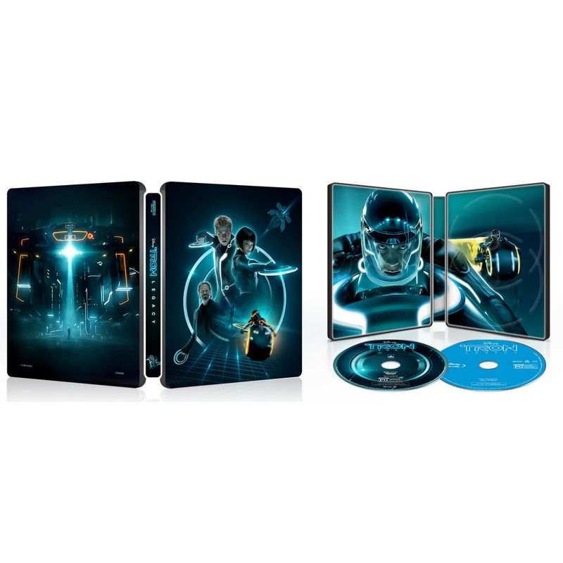Tron: Legacy 4K UHD + Blu-Ray Limited Edition Steelbook (Disney US) - Image 5