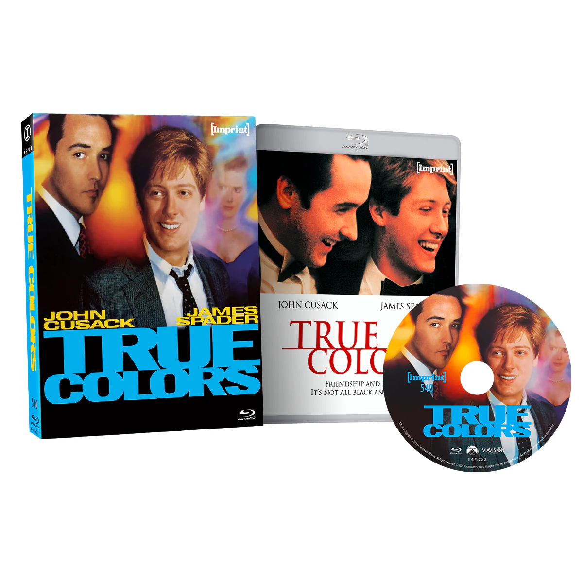True Colors (1991) Blu-ray w/ Limited Edition Slipcover (Imprint Films) [REGION FREE]