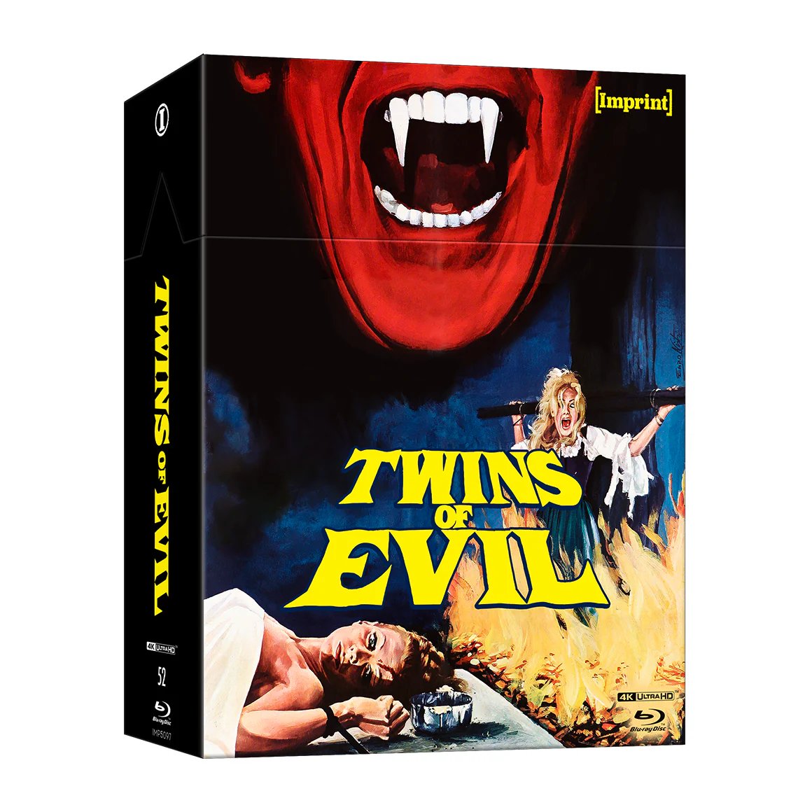 Twins Of Evil (1971) 4K UHD + Blu-ray Limited Edition Hardbox (Imprint Films) [REGION FREE] - Image 2
