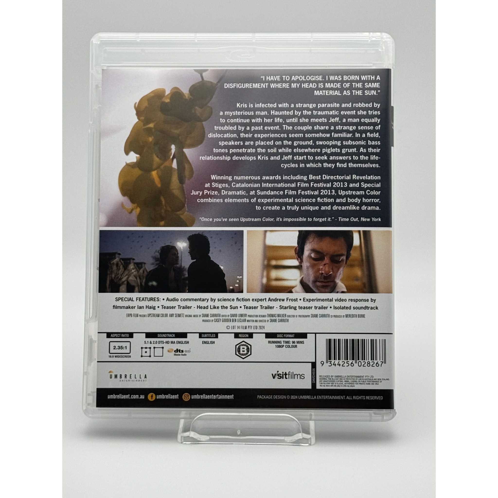 Upstream Color Blu-Ray (USED) Umbrella Entertainment with Slipcover (REGION B) - Image 9