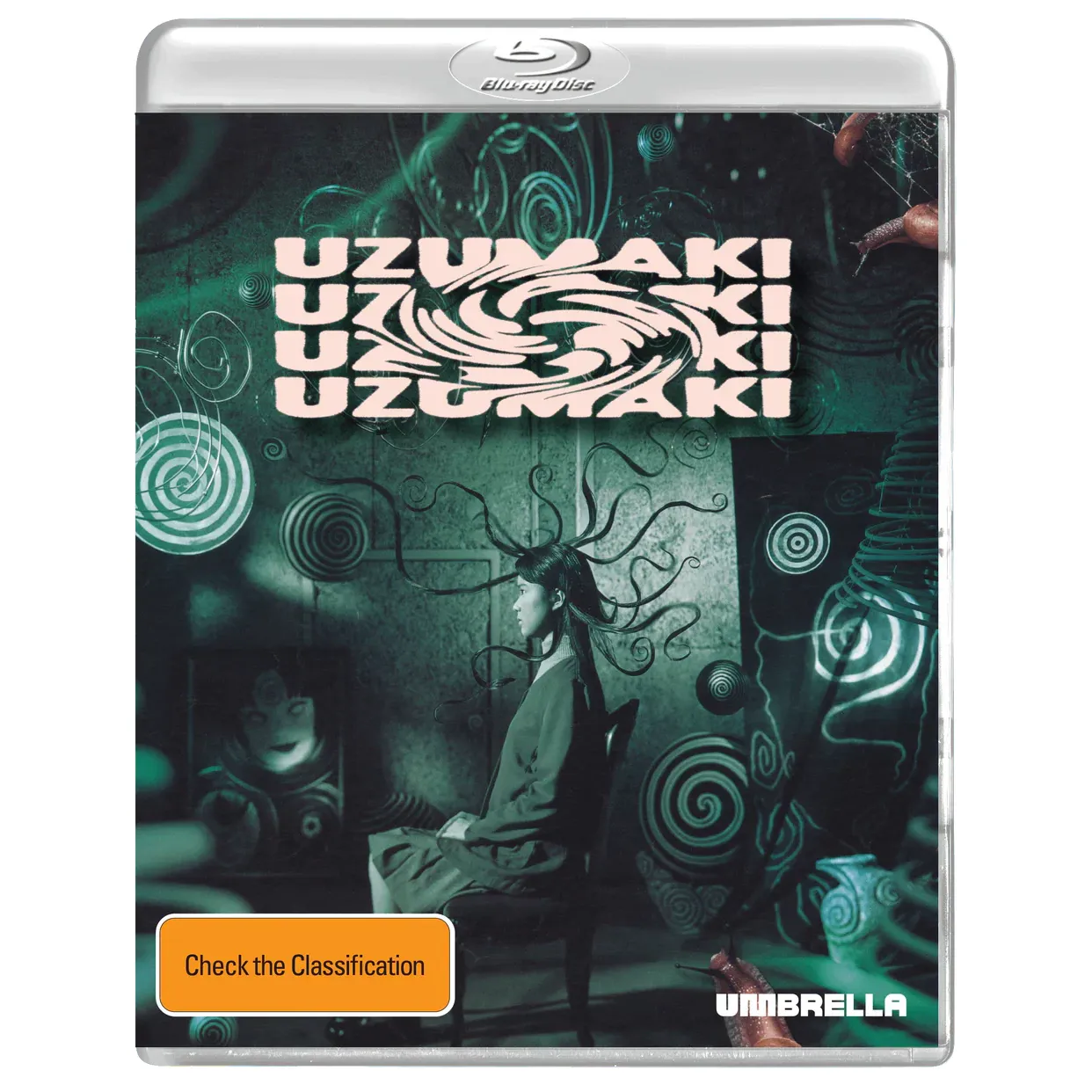Uzumaki AKA Spiral (2000) Blu-ray w/ Slipcover (Umbrella Entertainment) [REGION FREE] - Image 4