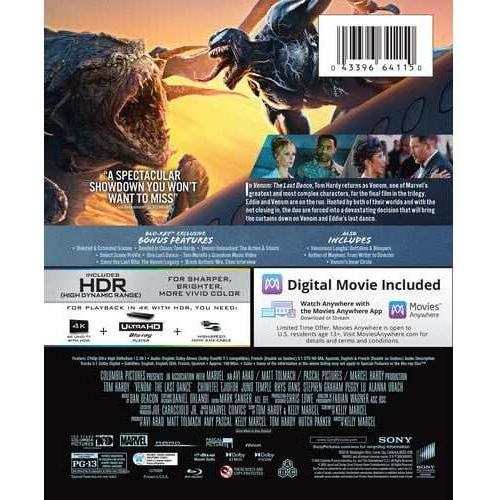Venom: The Last Dance 4K UHD + Blu-ray + Digital Steelbook - Image 2