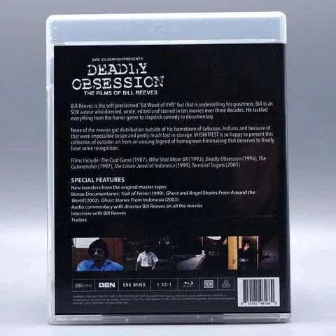 VHSHitfest - Deadly Obsession: The Films of Bill Reeves Blu-Ray w/ Slipcover - Image 4