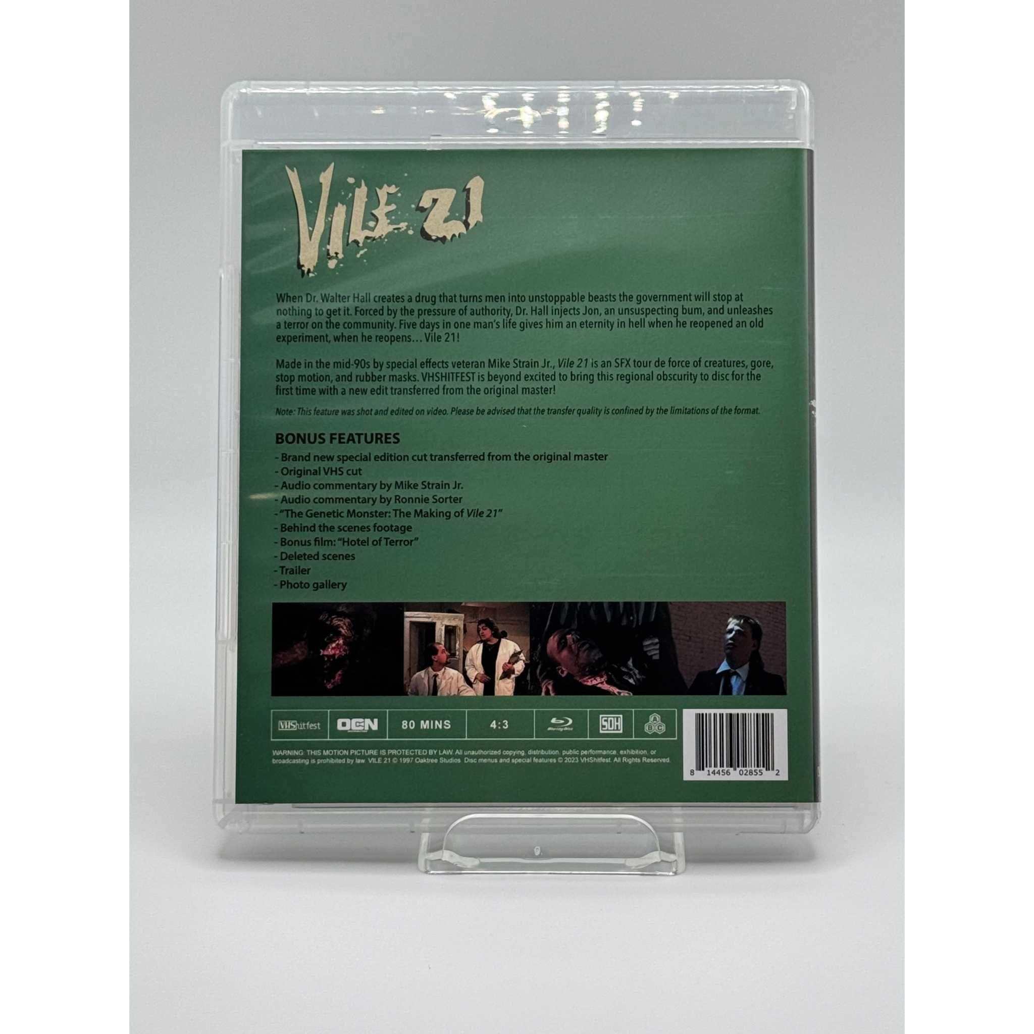 Vile 21 Blu-Ray (USED) VHSHitfest w/ Slipcover - Image 4