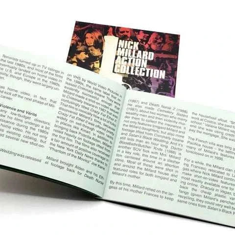 Vinegar Syndrome Archive (VSA) - The Nick Millard Action Collection Blu-Ray w/ Slipcase - Image 4
