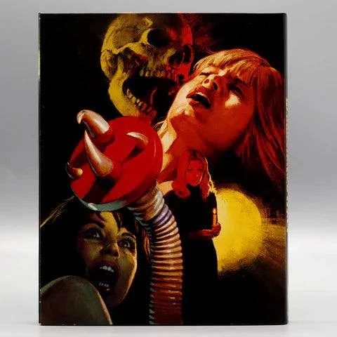 Vinegar Syndrome - Bloodstained Italy: Obscene Desire / The Bloodstained Lawn / Death Falls Lightly 3-Disc Blu-Ray w/ Slipcover - Image 2