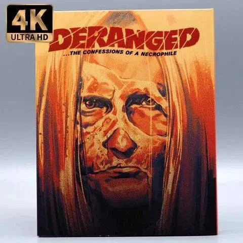 Vinegar Syndrome - Deranged 4K UHD + Blu-Ray w/ Slipcover
