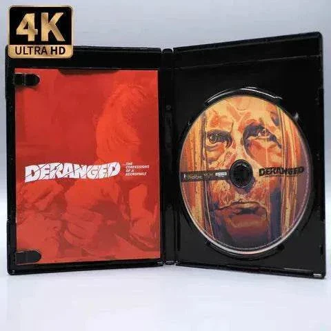 Vinegar Syndrome - Deranged 4K UHD + Blu-Ray w/ Slipcover - Image 3