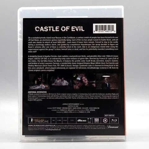 Vinegar Syndrome Labs (VSL) - Castle of Evil Blu-Ray w/ Slipcover - Image 4