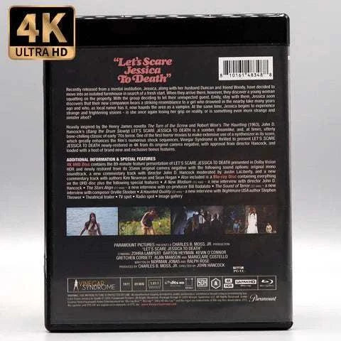 Vinegar Syndrome - Let's Scare Jessica to Death 4K UHD + Blu-Ray w/ Slipcase - Image 9