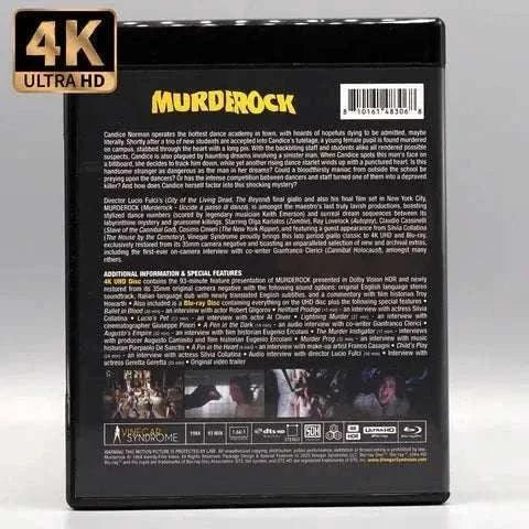 Vinegar Syndrome - Murderock 4K UHD + Blu-Ray w/ Slipcase + Slipcover - Image 6