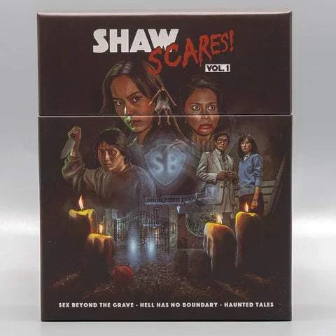 Vinegar Syndrome - Shaw Scares: Volume 1 Blu-Ray w/ Limited Edition Box Set