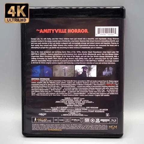 Vinegar Syndrome - The Amityville Horror 4K UHD + Blu-Ray w/ Slipcover - Image 4