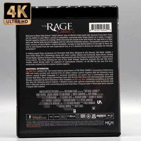 Vinegar Syndrome - The Rage: Carrie 2 4K UHD + Blu-Ray w/ Slipcover - Image 4