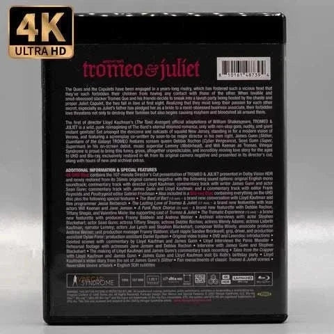 Vinegar Syndrome - Tromeo & Juliet 4K UHD + Blu-Ray w/ Limited Edition Slipcase + Booklet - Image 11
