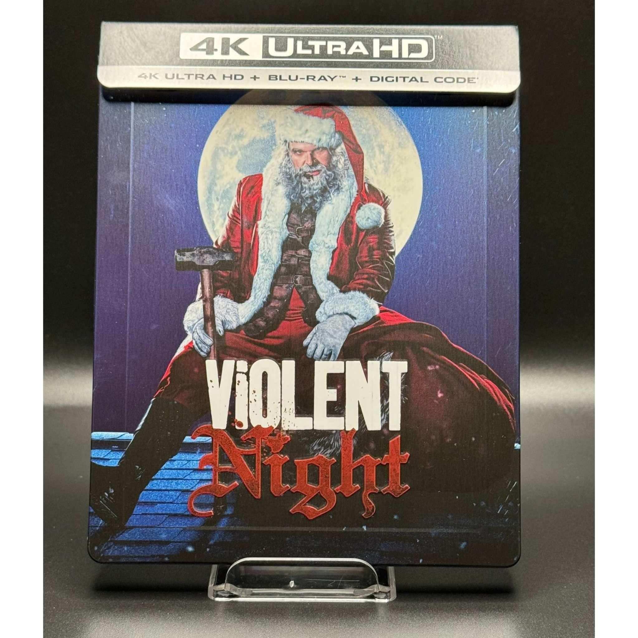 Violent Night 4K Ultra HD + Blu-Ray (USED) Steelbook
